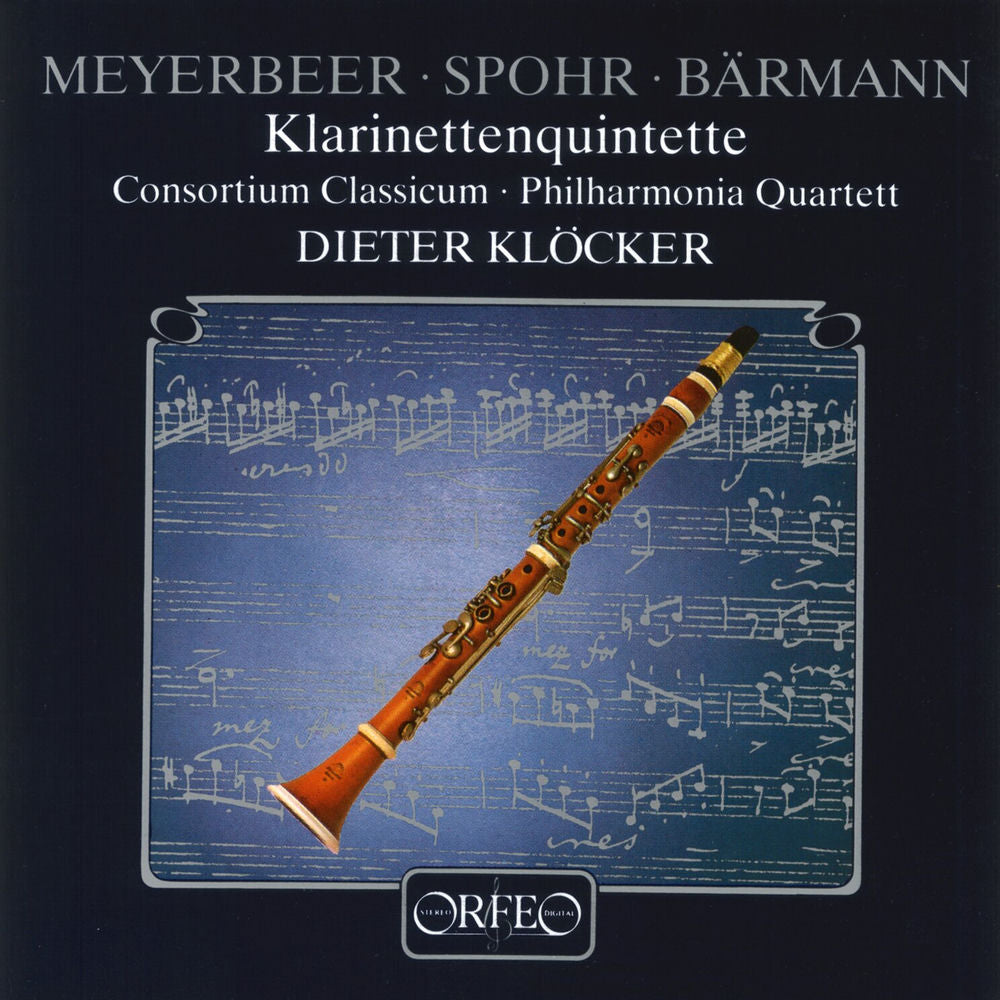Clarinet Quintets cover