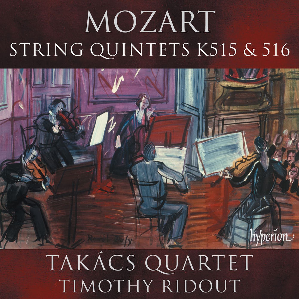 Mozart: String Quintets K515 & 516 cover