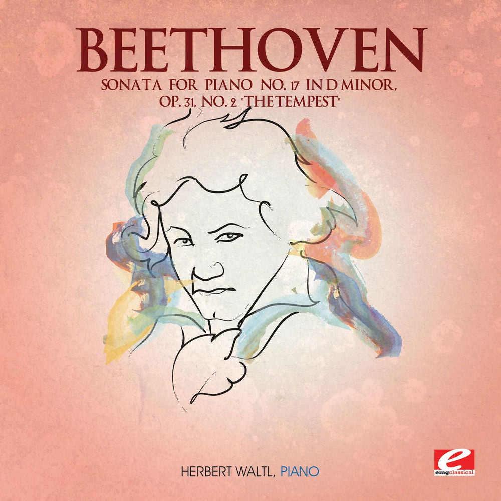 Sonata for Piano No. 17 in D Minor, Op. 31, No. 2 "The Tempest cover