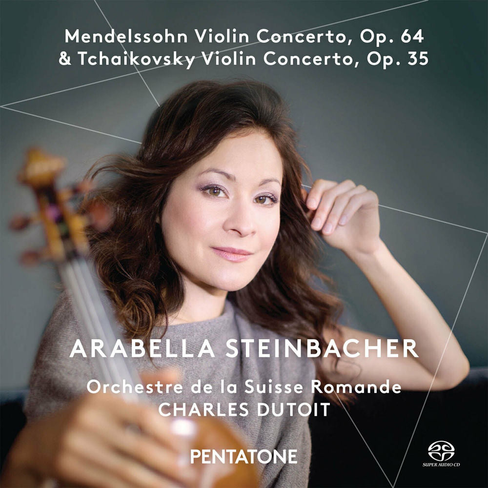 Mendelssohn & Tchaikovsky: Violin Concertos cover