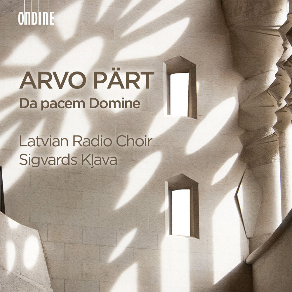 Arvo Part: Da pacem Domine cover