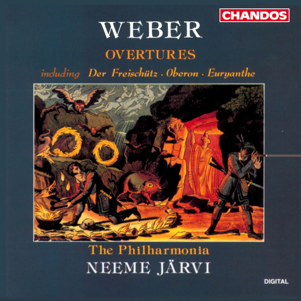 Weber: Overtures cover