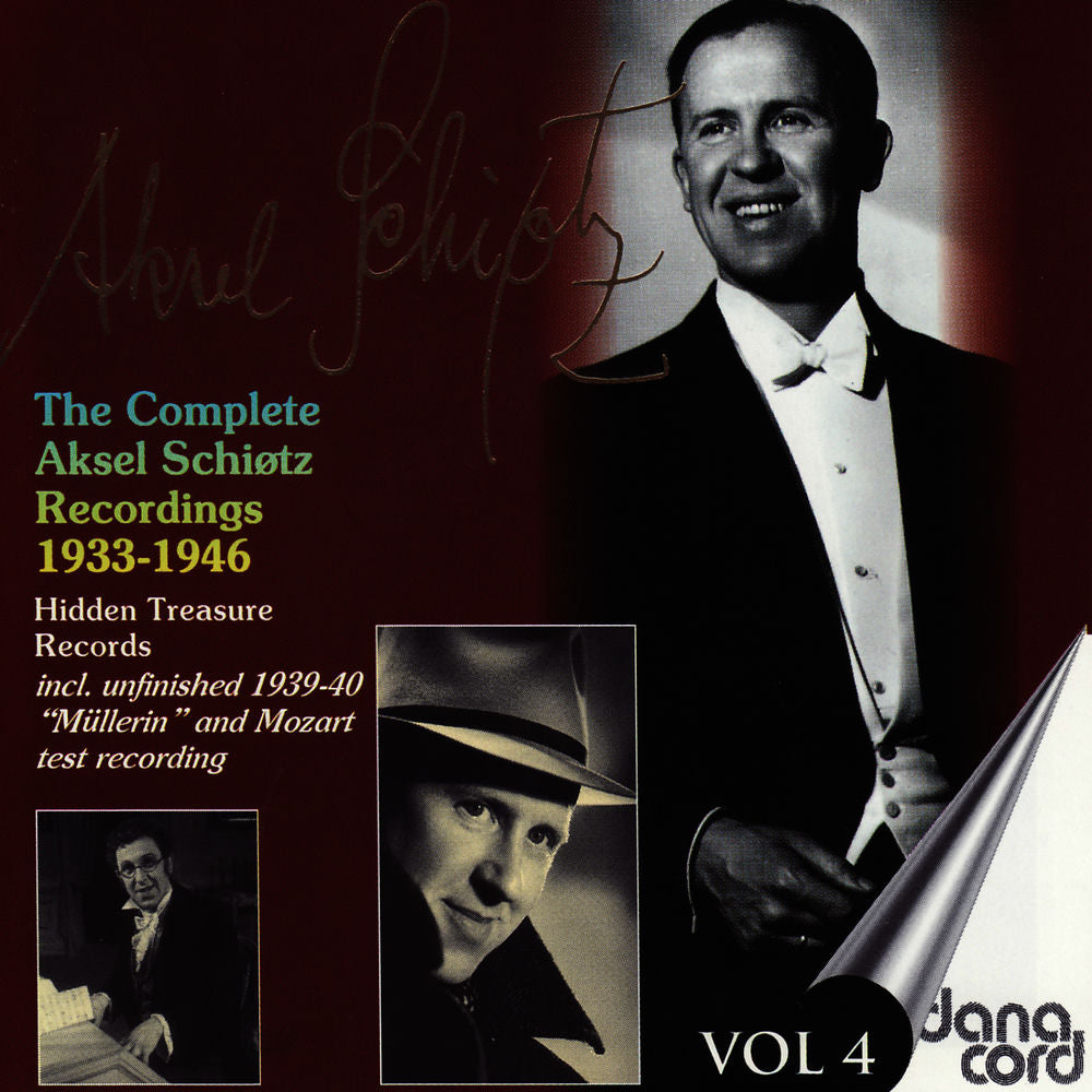 The Complete Aksel Schiotz Recordings, 1933-1946, Vol. 4 cover