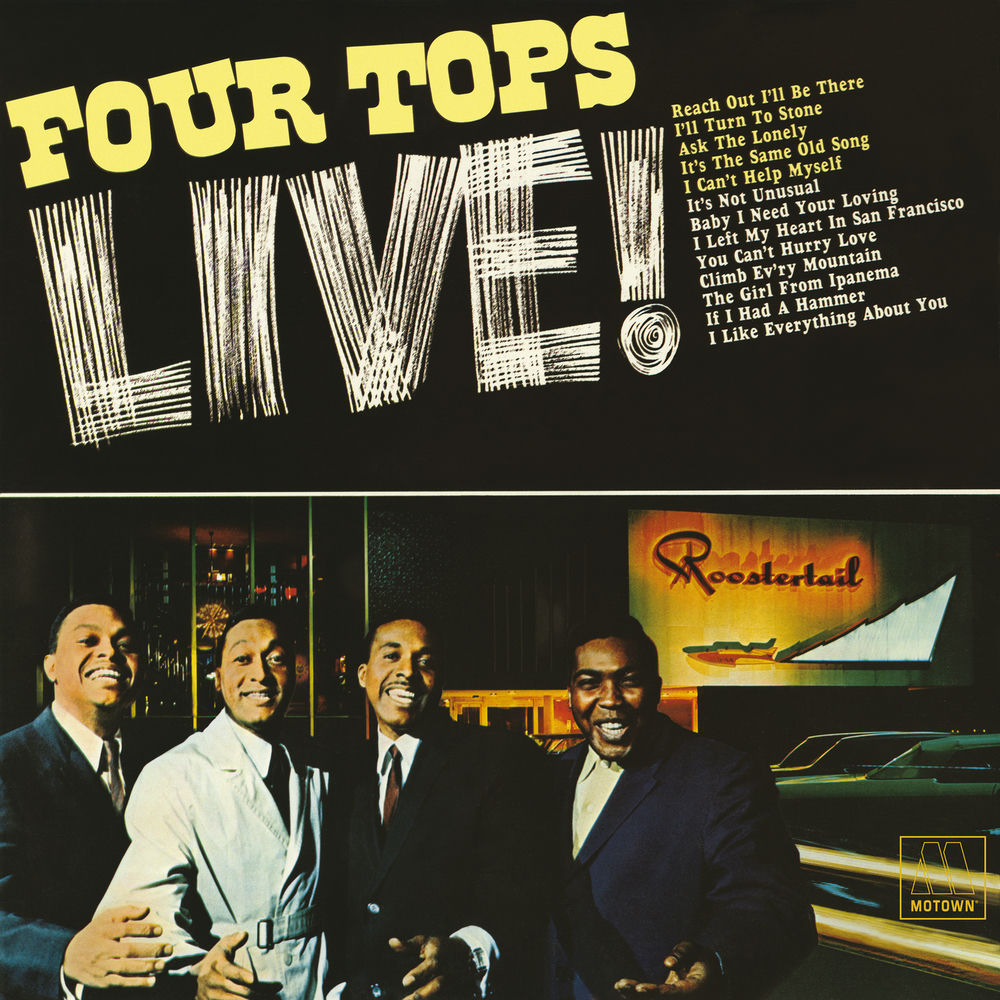Four Tops Live & In Concert cover