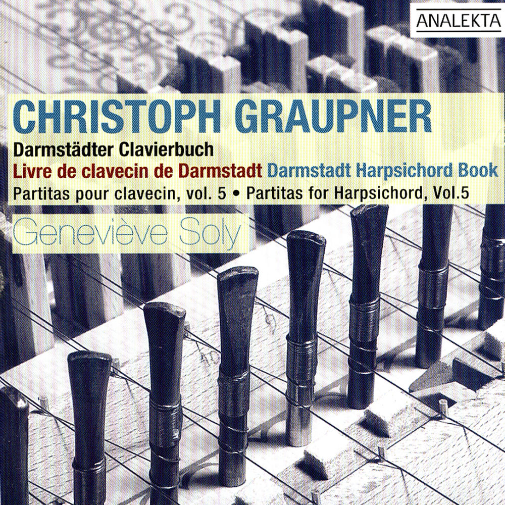 Graupner: Partitas for Harpsichord, Vol. 5 cover