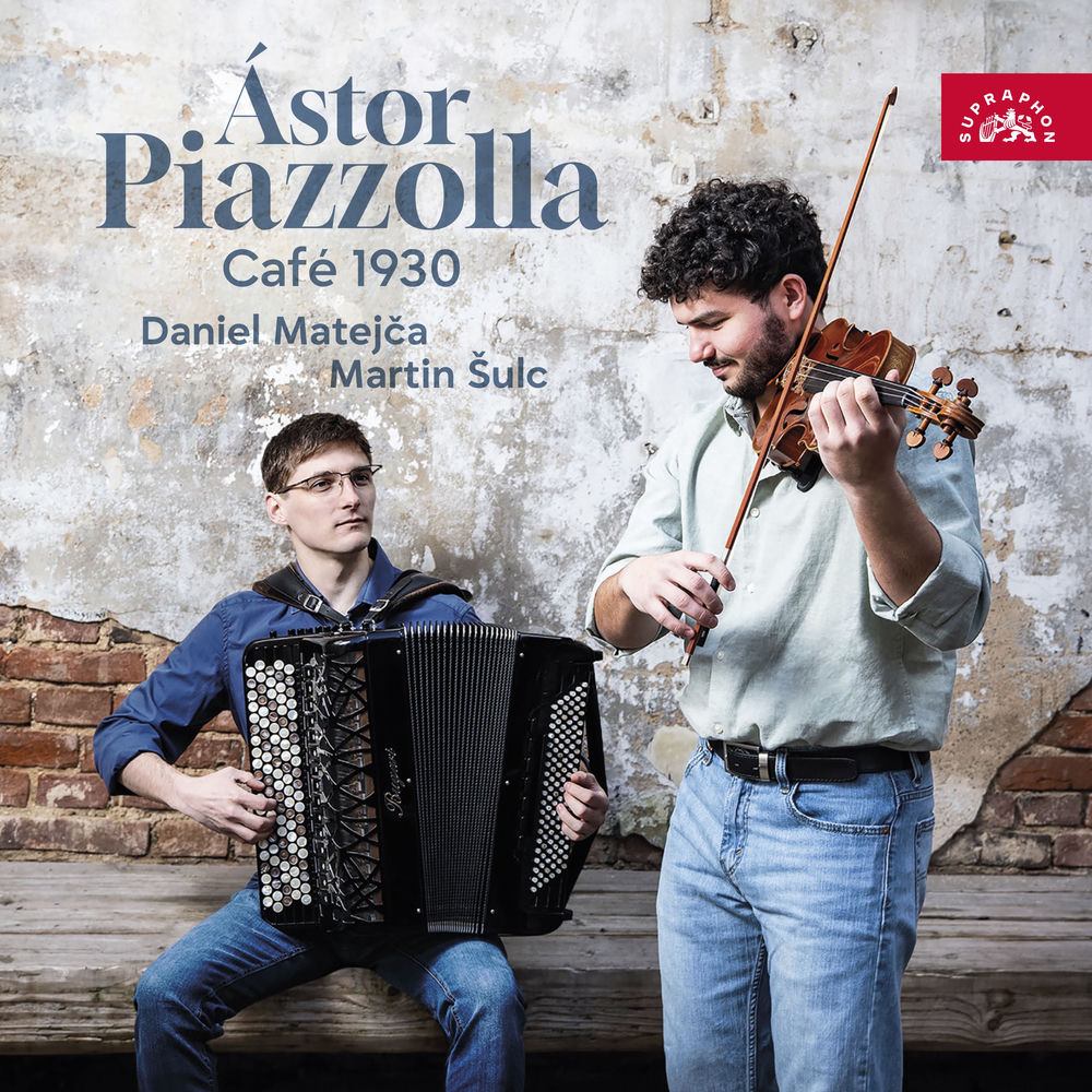 Astor Piazzolla: Cafe 1930 - Daniel Matejca, Martin Sulc cover