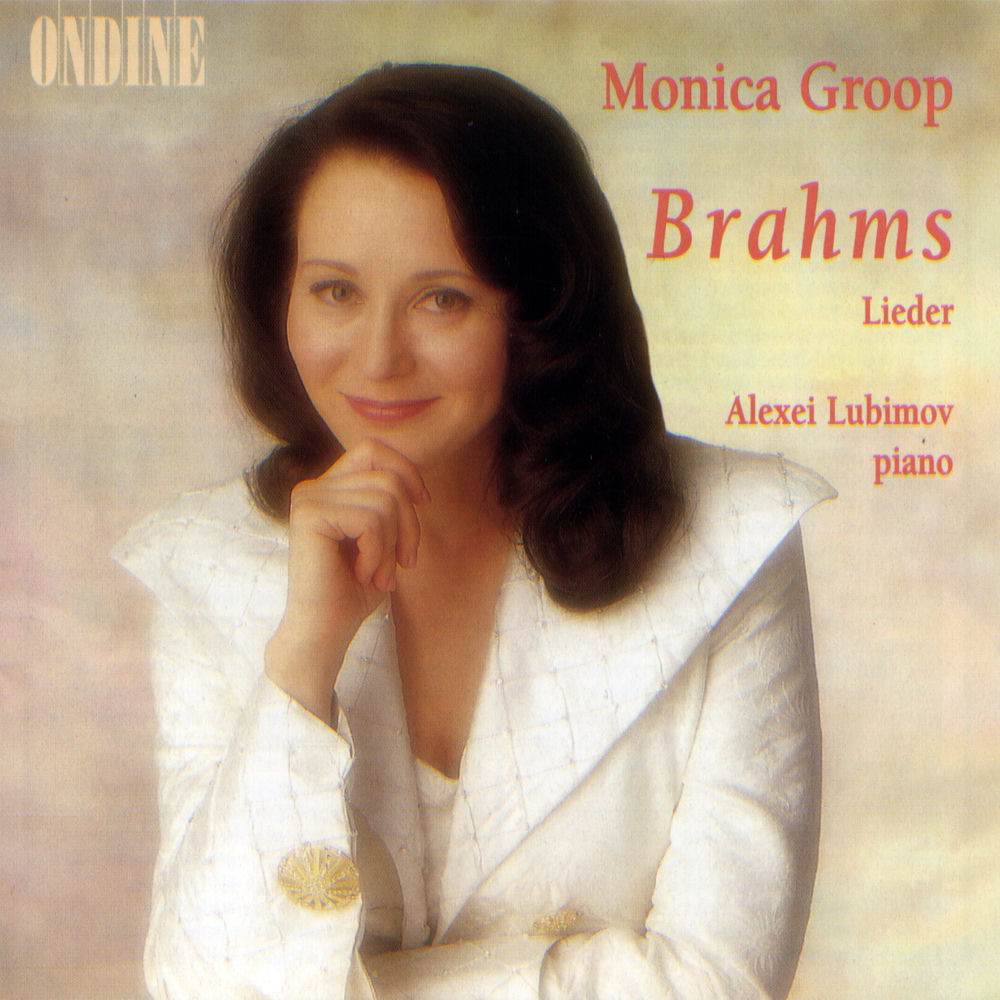 Monica Groop: Brahms Lieder cover