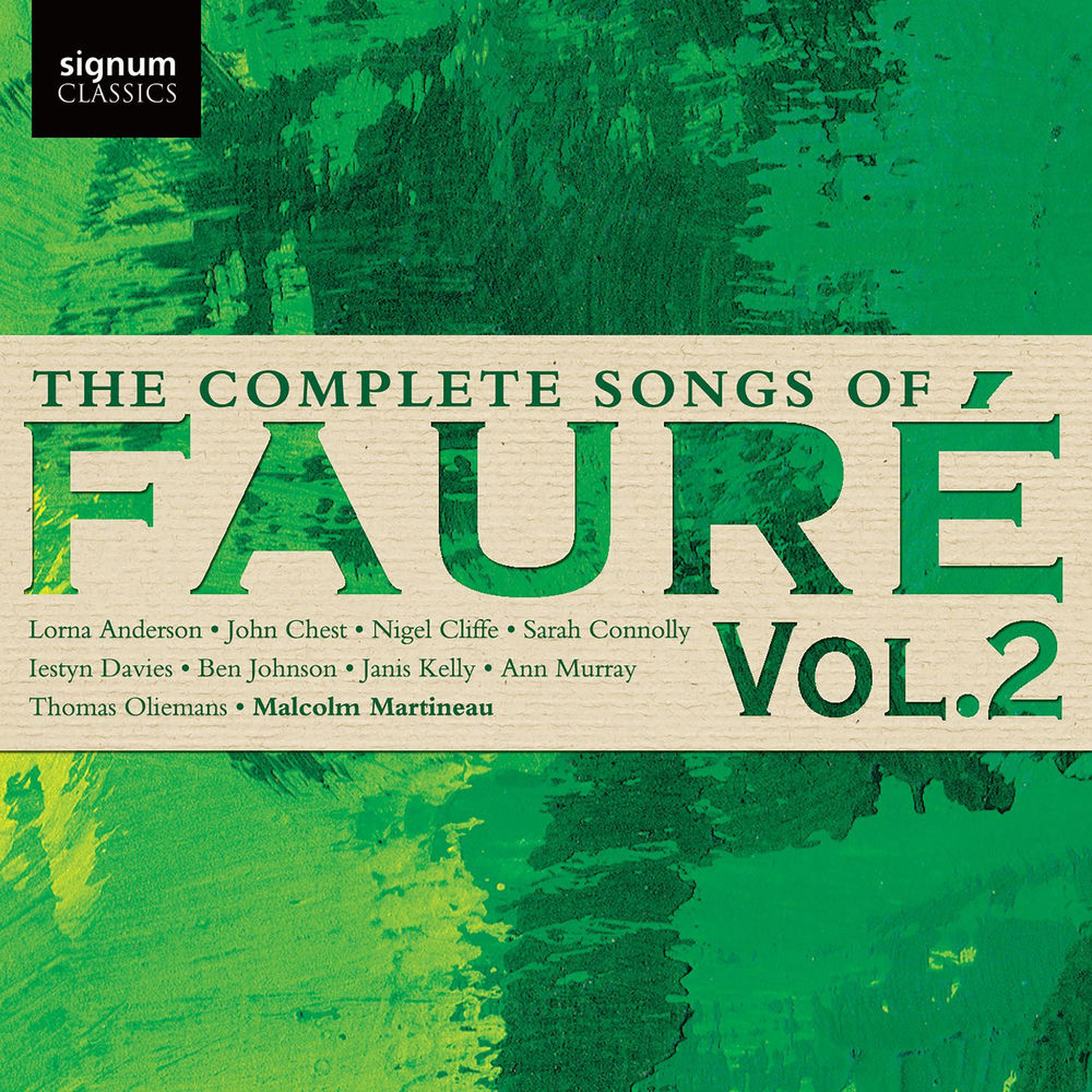 Complete Songs of Faure 2 cover