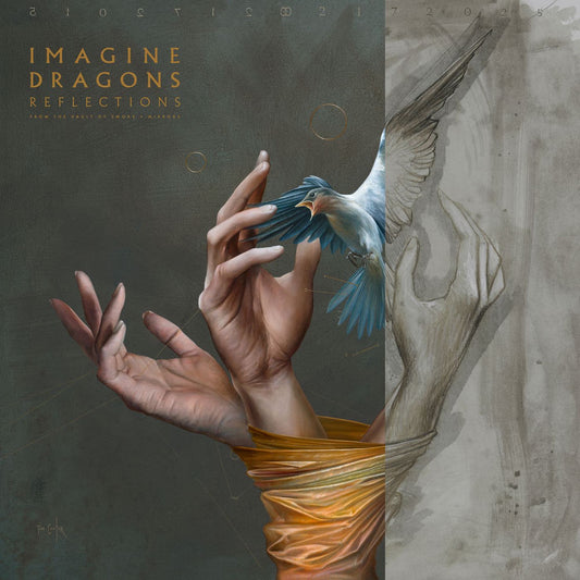 Reflections (from the Vault of Smoke + Mirrors)[Ocean Blue LP] cover