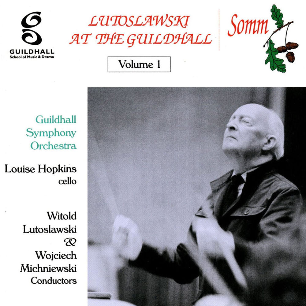 Lutoslawski, Witold : Lutoslawski at the Guildhall Vol. 1 cover