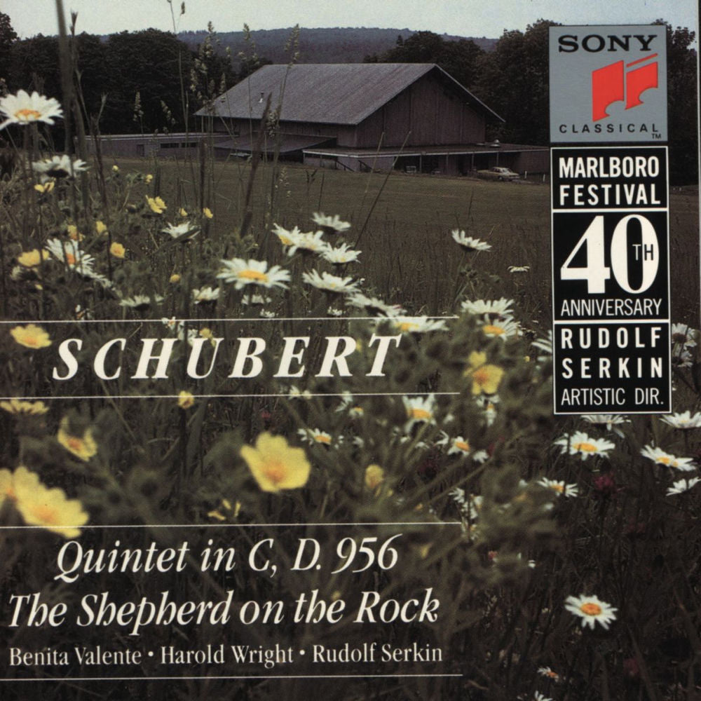 Schubert: String Quintet in C Major, Op. 163, D. 956 & The Shepherd on the Rock, Op. Posth. 129, D. 965 cover