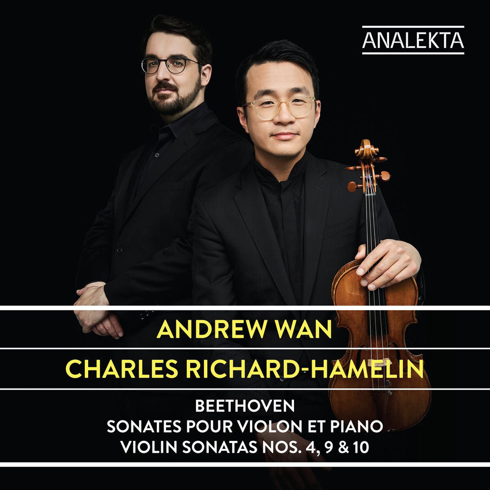 Beethoven: Violin Sonatas Nos. 2 & 10 cover