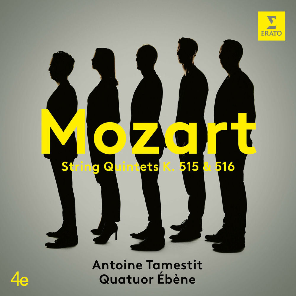 Mozart: String Quintets in C Major K. 515 & in g minor K. 516 cover