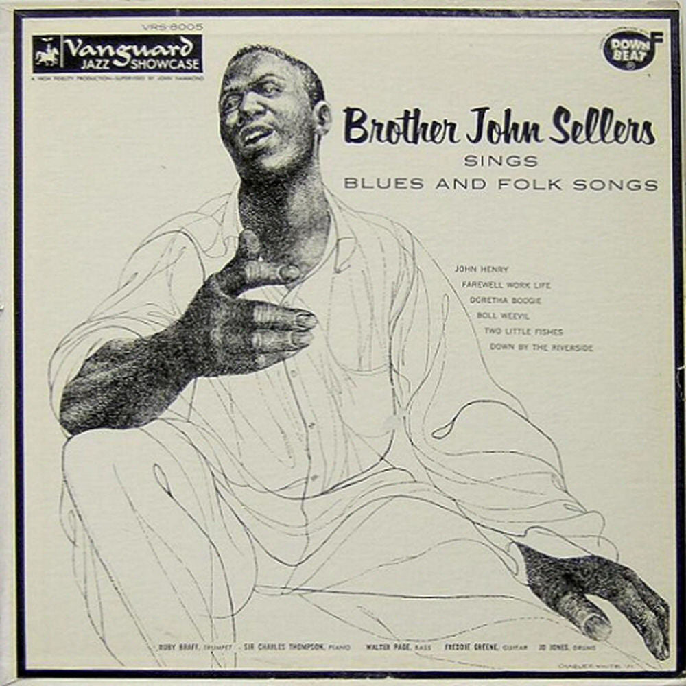 Brother John Sellers Sings Blues & Folk Songs cover