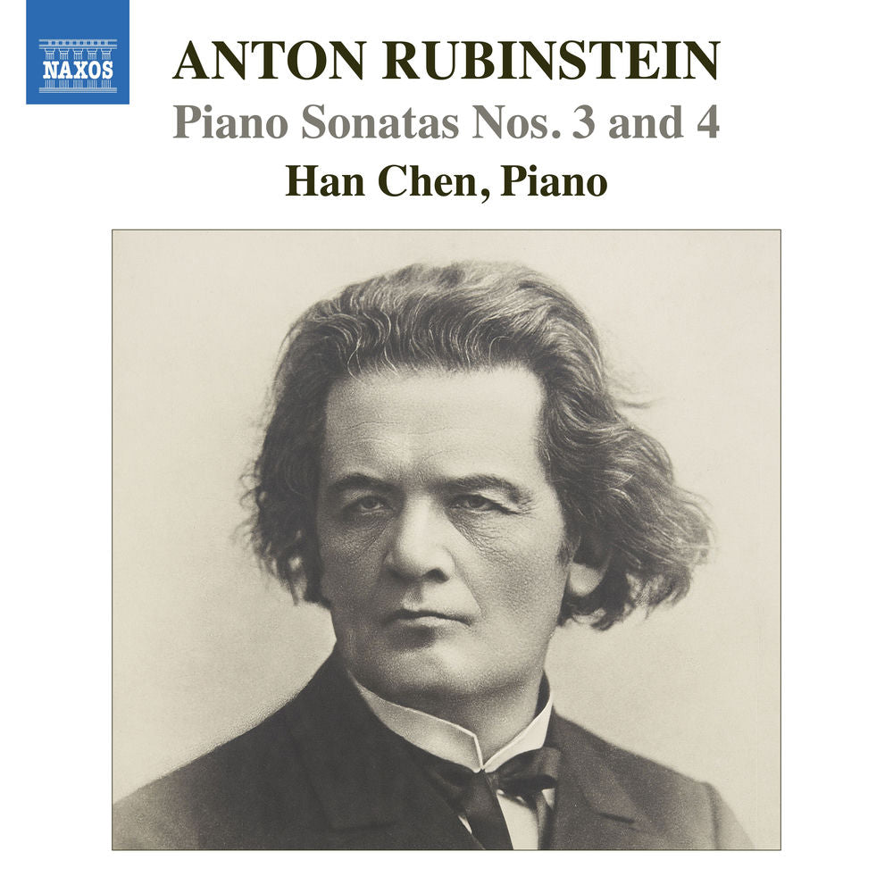 Rubinstein: Piano Sonatas Nos. 3-4 cover