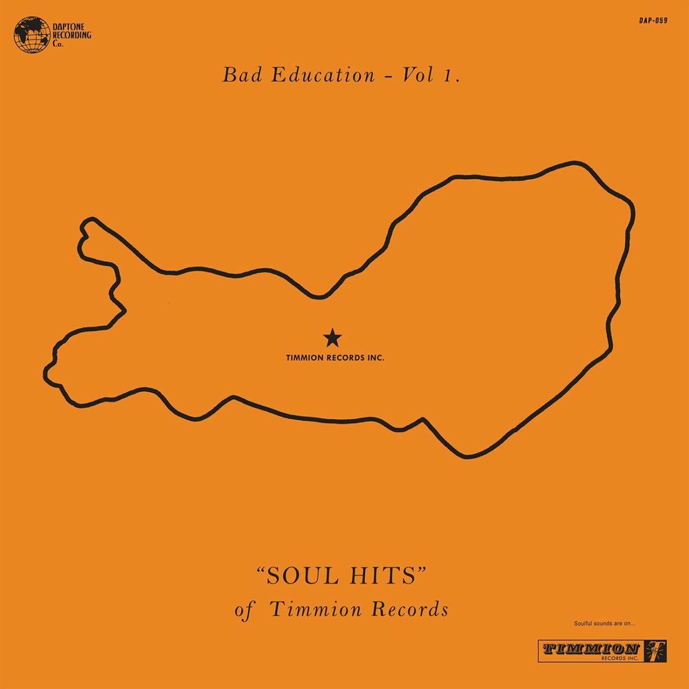 Bad Education, Vol. 1: The Soul Hits of Timmion Records cover