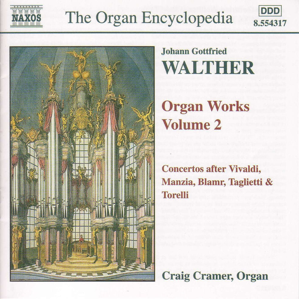 Walther: Organ Works, Vol. 2 cover
