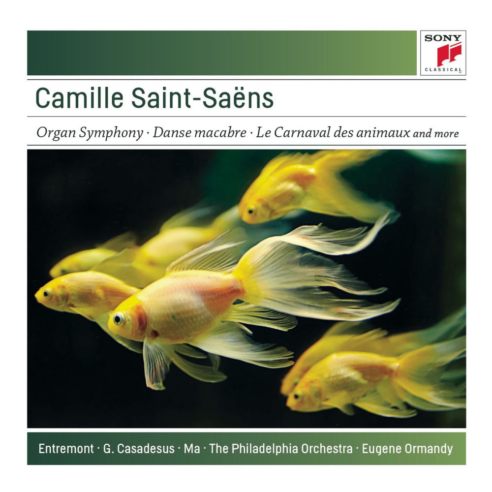 Saint-Saens: Organ Symphony; Bacchan Ale; Danse Macabre; Carnaval Des Ani Maux cover