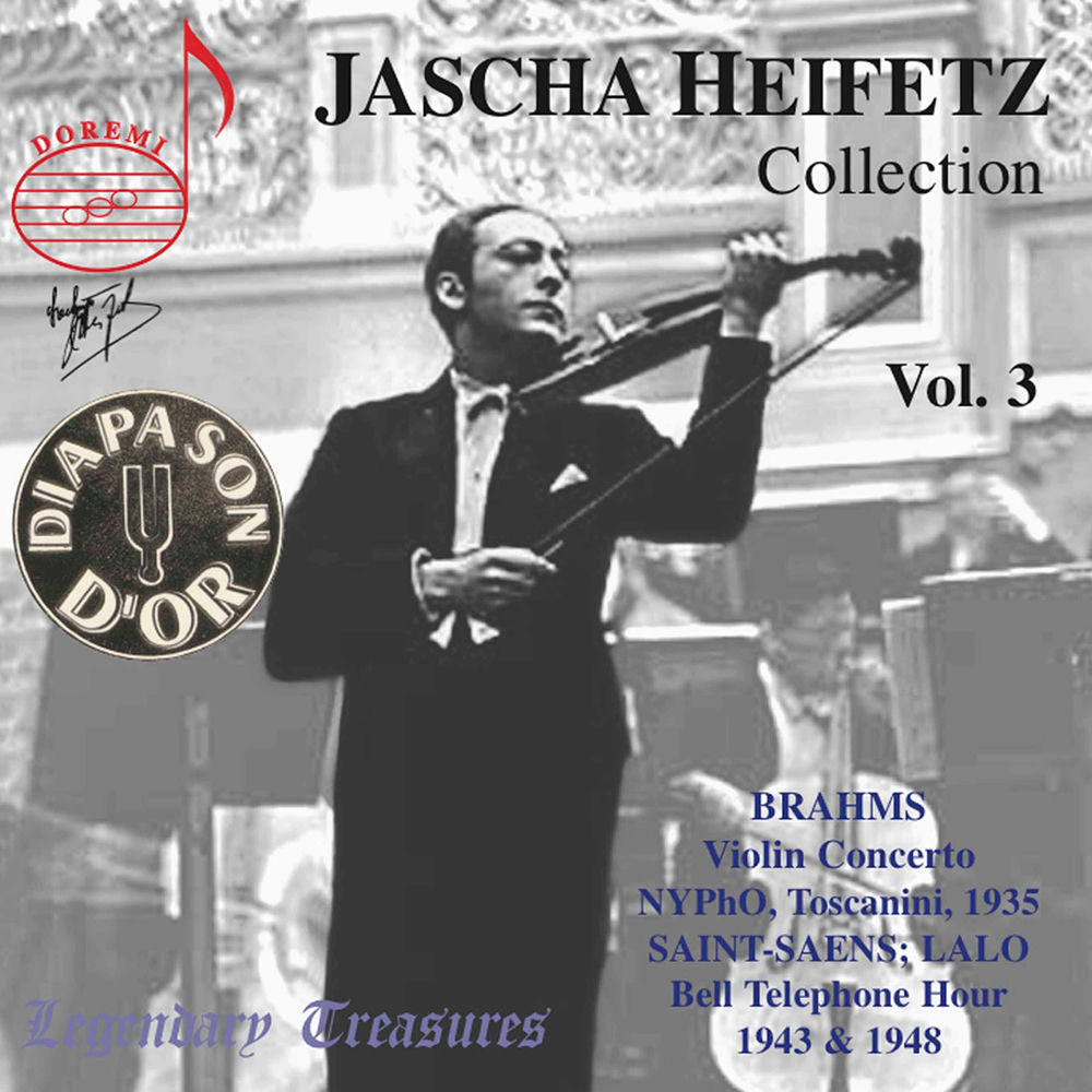Jascha Heifetz Collection, Vol. 3 cover