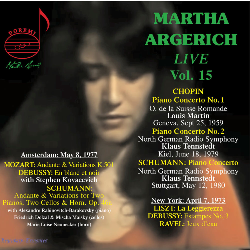 Martha Argerich Live, Vol. 15 cover