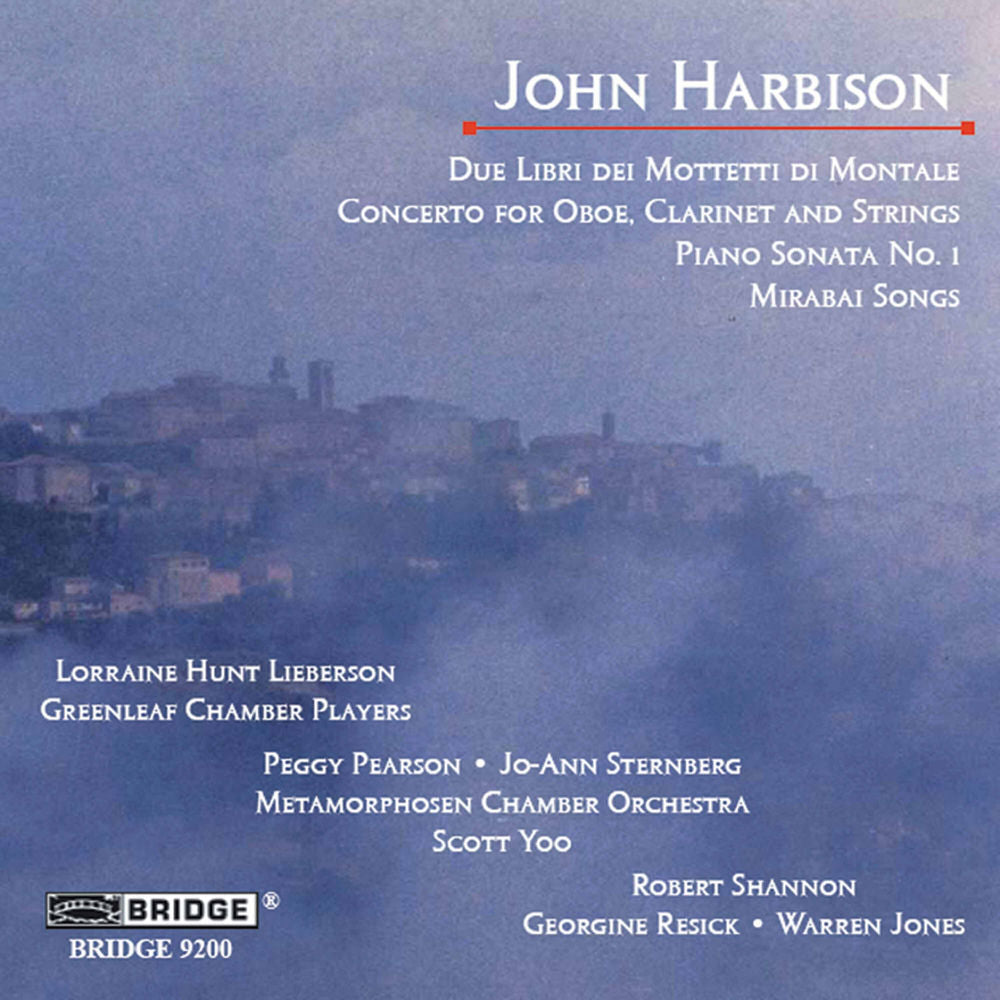 Music of John Harbison 1 cover