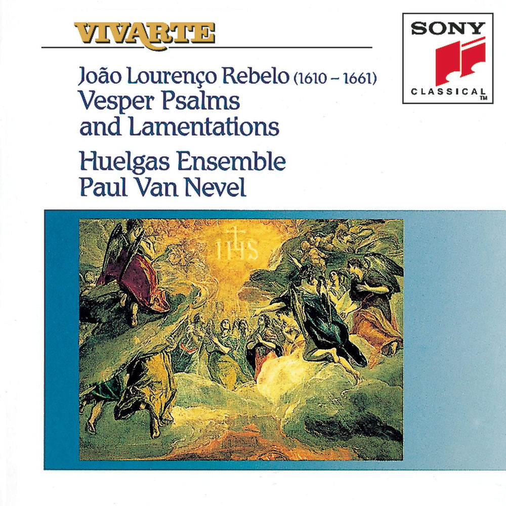 Rebelo: Vesper Psalms and Lamentations cover
