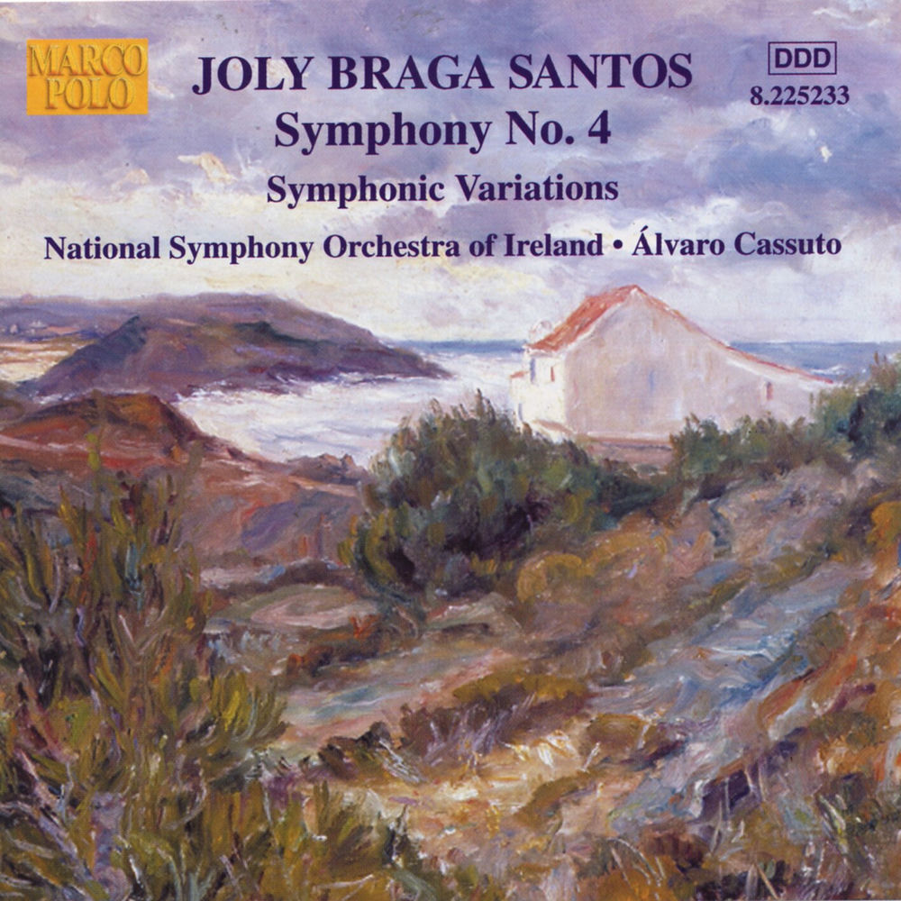 Braga Santos: Symphony No. 4 ; Symphonic Variations cover