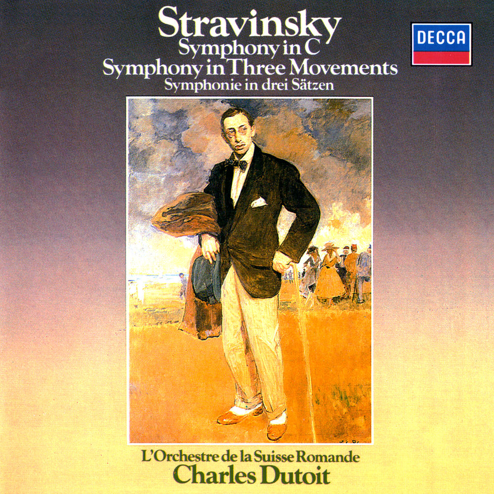 Stravinsky: Symphony in C; Symphony In Three Movements cover