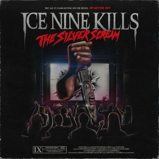 The Silver Scream [LP][Translucent Bloodshot] cover