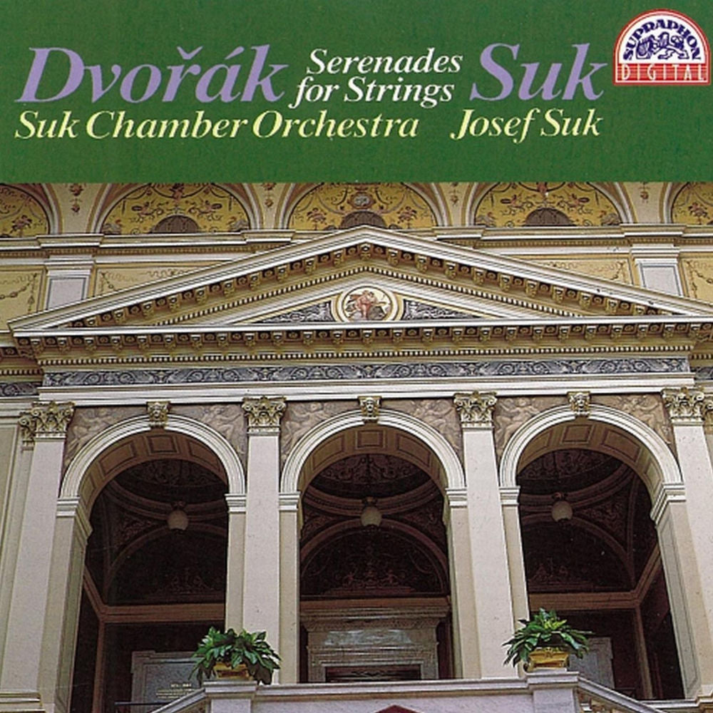 Suk, Dvorák: Serenades for Strings cover