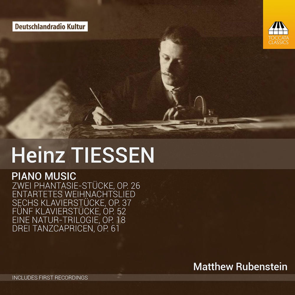Heinz Tiessen: Piano Music cover