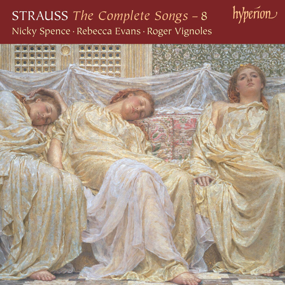 Strauss: The Complete Songs, Vol.8 cover