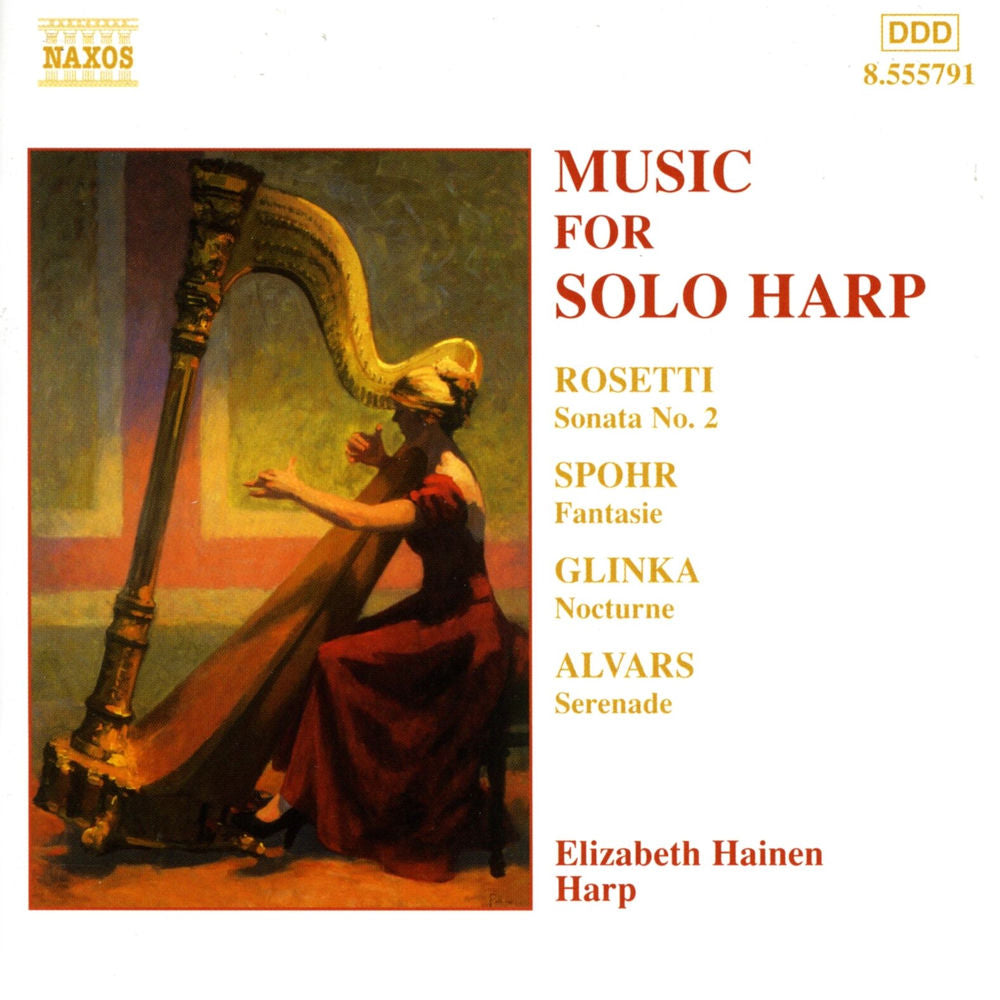 Music for Solo Harp cover