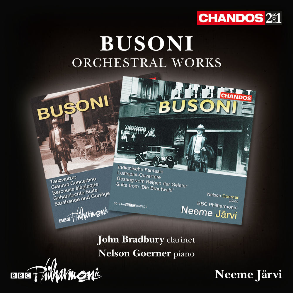 Busoni: Orchestral Works cover