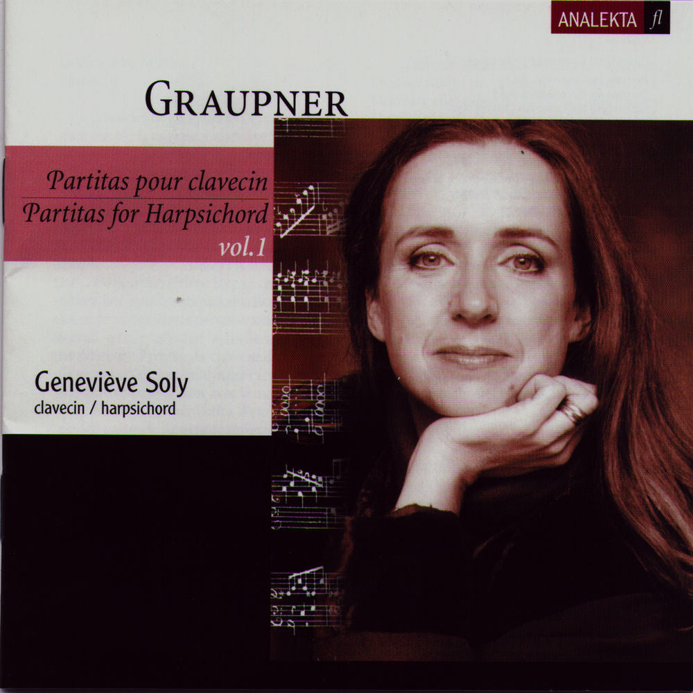 Graupner: Partitas for Harpsichord, Vol. 2 cover