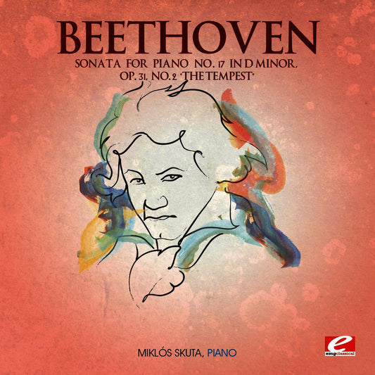 Sonata for Piano No. 17 in D Minor, Op. 31, No. 2 "The Tempest cover