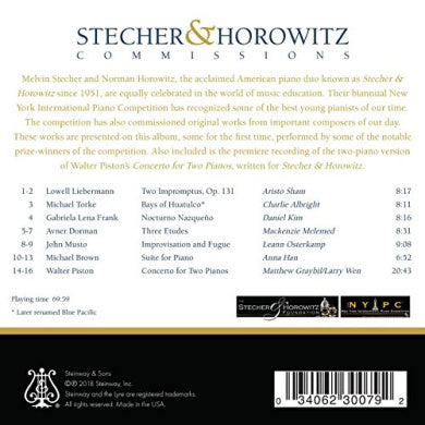 Stecher & Horowitz Commissions