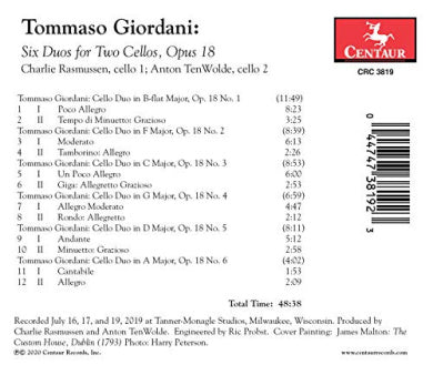 Six Duos for Two Cellos 18