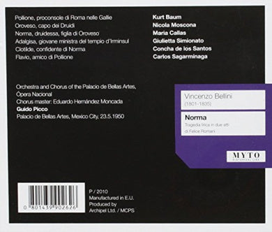 Norma: Callas-Simionato-Baum