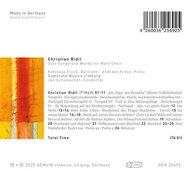 Solo Songs & Works Male Choir