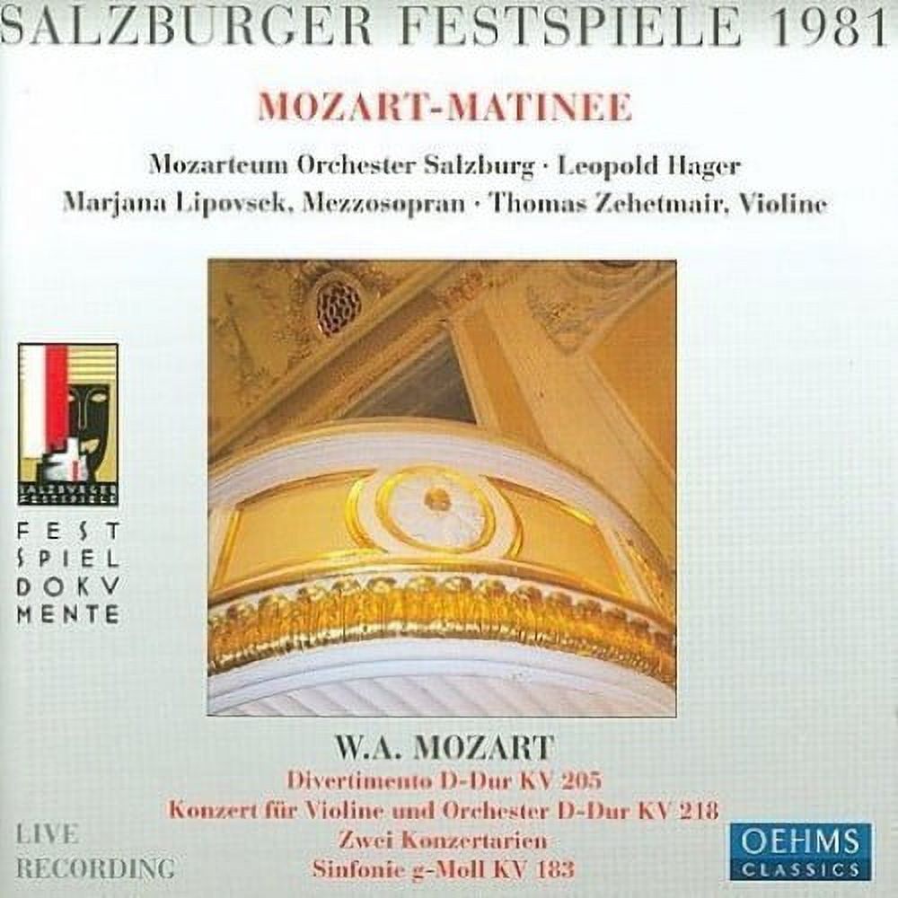 Salzburg Festival 1981