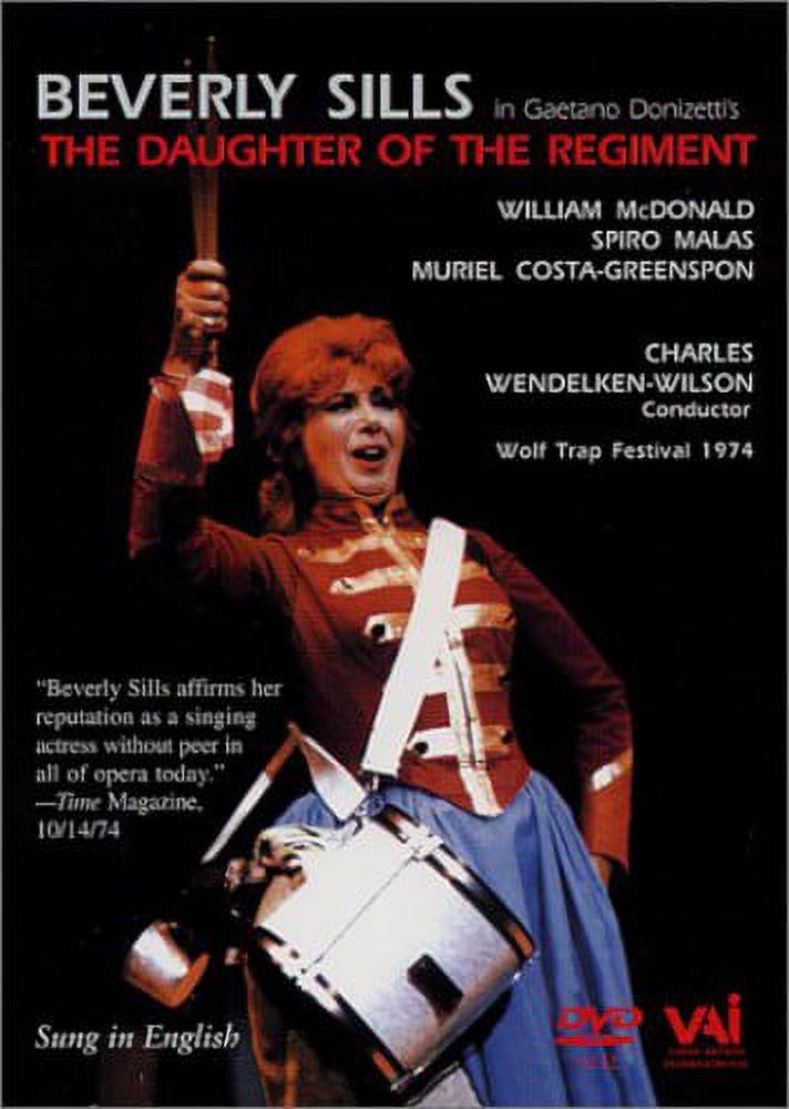 Donizetti - The Daughter of the Regiment / Wendelken-Wilson, Sills, McDonald, Wolf Trap