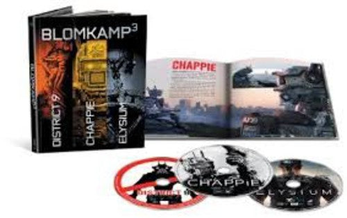 Blomkamp³ Limited Edition Collection (Chappie / District 9 / Elysium + Included Digibook) [Blu-ray]