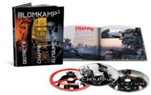 Blomkamp³ Limited Edition Collection (Chappie / District 9 / Elysium + Included Digibook) [Blu-ray]