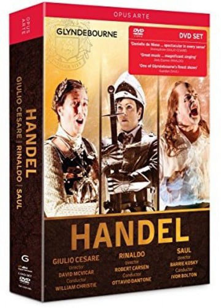 Handel: Giulio Cesare, Rinaldo, Saul [Box Set]
