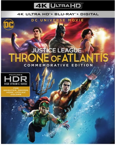 DCU Justice League: Throne of Atlantis Commemorative Edition (BD) [Blu-ray]