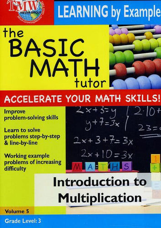 Basic Math Tutor: Introduction To Multiplication