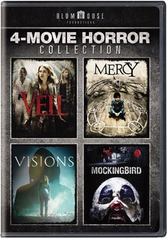 Blumhouse 4-Movie Horror Collection  (The Veil / Mercy / Visions / Mockingbird)