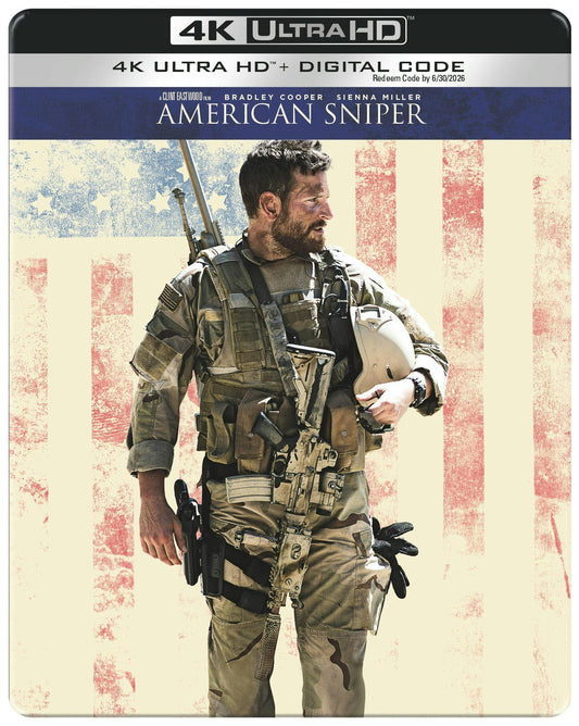 American Sniper (4K Ultra HD Steelbook + Digital) [4K UHD]