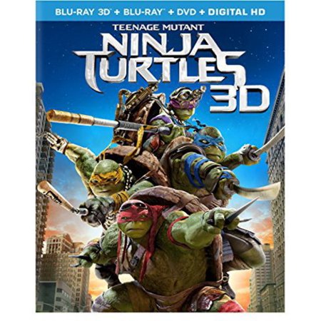 Teenage Mutant Ninja Turtles (Blu-ray 3D + Blu-ray + DVD + Digital HD)